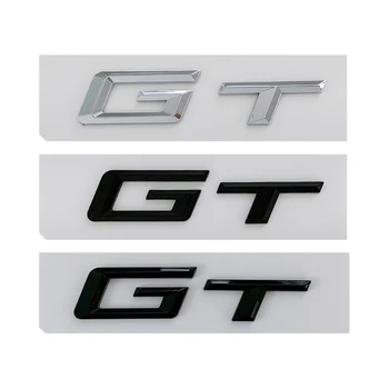 3d ABS GT Логотип Буквы Автомобильный багажник Эмблема Значок для BMW 5 3 серии 320d E36 320 C 400 650 530 F07 F34 G32 GT Наклейка Аксессуары