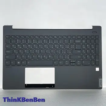 ARA Клавиатура с арабской подсветкой и крышкой подставки для рук в верхнем корпусе для ноутбука Lenovo Yoga S740 15 IRH 5CB0W43547