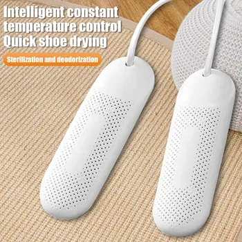 EU Электрическая сушилка для обуви Портативная сушилка для обуви Сушилка для обуви Устранение запаха Быстросохнущий дезодорант для обуви Сушилка для носков