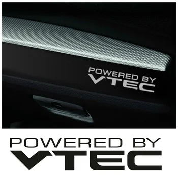 Для x2 Honda VTEC Powered by Dashboard Автомобильные наклейки Логотип Графика Civic Accord TYPE R