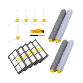 Запасные части для пылесоса IRobot Roomba 800 Series 870/871/880/980/990 Роликовые фильтры Боковые щетки