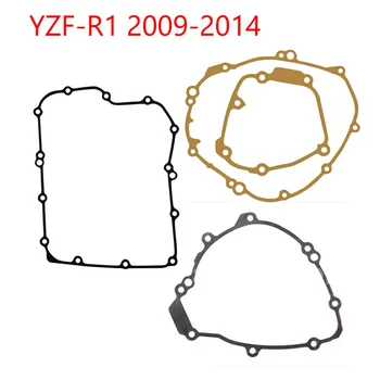 Сетчатый фильтр двигателя мотоцикла Левая правая крышка картера генератора Крышка масляного насоса сцепления для Yamaha YZF-R1 2009-2014 YZF R1 YZFR1